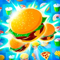 Crush The Burger Match 3 Game MOD APK v3.5 (Unlimited Money)