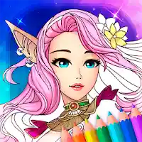 Fantasy Coloring Book MOD APK v1.5 (Unlimited Money)