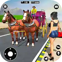 Horse Cart Taxi Transport Game MOD APK v1.0.9 (Unlimited Money)