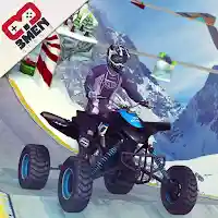 Impossible Snow ATV Bike Stunt MOD APK v1.1 (Unlimited Money)