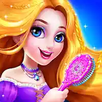 Long Hair Princess Salon Games MOD APK v6.1.5093 (Unlimited Money)