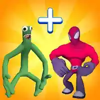 Merge Superhero Monster Attack MOD APK v0.7 (Unlimited Money)