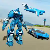 Police Robot Car Transporter MOD APK v1.27 (Unlimited Money)