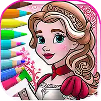 Princess color sheet - Drawing MOD APK - APKLoLi