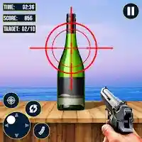 Real Bottle Shooting Game MOD APK v1.0.25 (Unlimited Money)