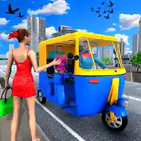 City Rickshaw Game: Car Games MOD APK v1.4.3 (Unlimited Money)