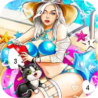 Season Winter Coloring Games MOD APK v1.0.57 (Unlimited Money)