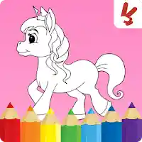 Unicorn Kids Coloring Book MOD APK v2.0.0 (Unlimited Money)