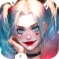 Clown Color, Paint by number MOD APK v1.0.58 (Unlimited Money)