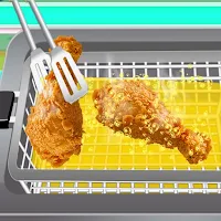 Deep Fry Cooking Chicken Chef MOD APK v0.4 (Unlimited Money)