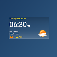 Digital clock weather theme 1 MOD APK v2.0.0 (Unlocked)