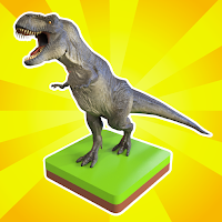 Dino Idle Merge MOD APK v0.3 (Unlimited Money)