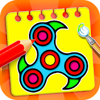 Fidget Spinner Coloring Book MOD APK v3.0.4 (Unlocked)