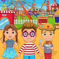 Fun Town Amusement Park Life MOD APK v1.2 (Unlimited Money)