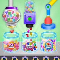 Jelly Candy Factory Maker Chef MOD APK v1.7 (Unlimited Money)