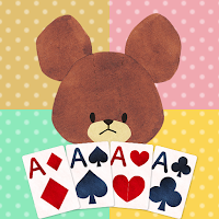 くまのがっこう かわいい カードゲーム集【公式アプリ】 MOD APK v1.0.8 (Unlimited Money)