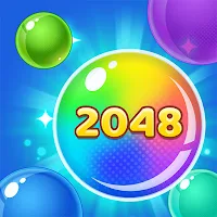 lucky bubble 2048 MOD APK v4.1 (Unlimited Money)