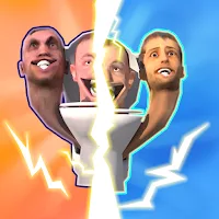 Merge Toilet Monster Skibidi MOD APK v1.0.0 (Unlimited Money)