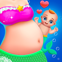 Mermaid Mom & Baby Daycare MOD APK v1.20 (Unlimited Money)