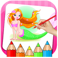 Mermaid Princess Coloring Book MOD APK v2.0.2 (Unlocked)