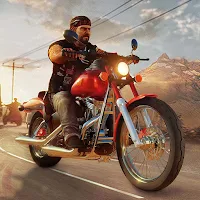 Motorcycle Long Road Trip Game MOD APK v1.8 (Unlimited Money)