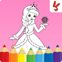 Princess Coloring – Kids Fun MOD APK v2.1.4 (Unlimited Money)