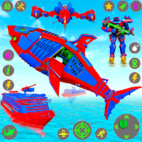 Shark Robot Transform Game 3D MOD APK v1.0.1 (Unlimited Money)