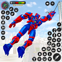 Spider Rope Hero – Robot Game MOD APK v1.3 (Unlimited Money)