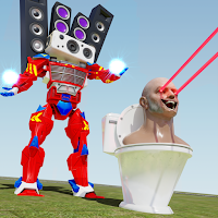 Toilet Monster Battle Game 3D MOD APK v24 (Unlimited Money)