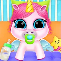 Unicorn Baby Care Pet Pony MOD APK v2.4.2 (Unlimited Money)