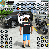 US Police Car Mall Crime Chase MOD APK v0.7 (Unlimited Money)