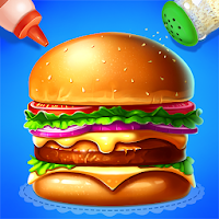 Yummy Hamburger Cooking Game MOD APK v6.2.5093 (Unlimited Money)