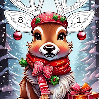 Christmas Paint by Number MOD APK v1.3 (Unlimited Money)