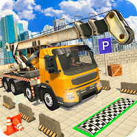 Construction Crane Truck Park MOD APK v2.0 (Unlimited Money)