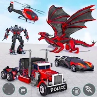 Dragon Robot Car Games 3d MOD APK v2.1.3 (Unlimited Money)