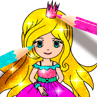 Princess Coloring Book offline MOD APK v2.5 (Unlimited Money)