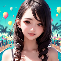 Sexy pool party girls: merge MOD APK v1.5 (Unlimited Money)