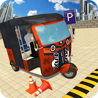 Tuk Tuk Rickshaw Parking Game MOD APK v1.0 (Unlimited Money)