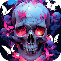 Dark Skeleton Color by number MOD APK v1.0.18 (Unlimited Money)