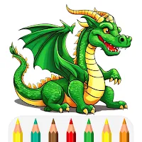 Dragons Paint By Number MOD APK v3.9 (Unlocked)