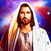 Jesus Coloring Book Color Game MOD APK v4.8 (Unlimited Money)