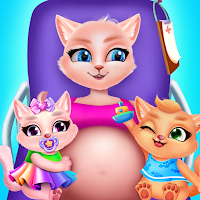 Kitty Care Twin Baby Game MOD APK v1.8 (Unlimited Money)