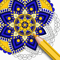 Mandala Coloring Book Game MOD APK v1.6 (Unlimited Money)