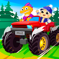 MonMon & Ziz: Kids Car Racing MOD APK v1.0.7 (Unlimited Money)