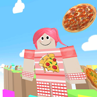 Parkour on Tower Pizza Obby MOD APK v1.070.5 (Unlimited Money)