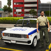 Police Car Riders: VAZ 2107 MOD APK v1.5 (Unlimited Money)