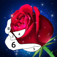 Rose Coloring Book Color Games MOD APK v2.5 (Unlimited Money)