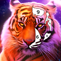 Tiger Coloring Book Color Game MOD APK v1.6 (Unlimited Money)