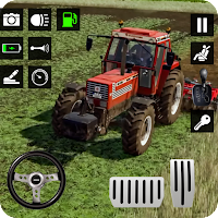 Village Tractors Farming Games MOD APK v0.4 (Unlimited Money)