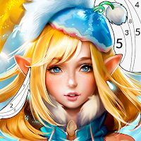 Winter Coloring Book MOD APK v1.6 (Unlimited Money)